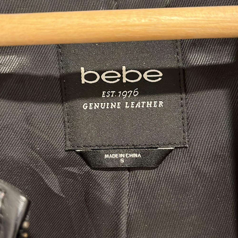 Cropped leather jacket - Picture 6 of 6